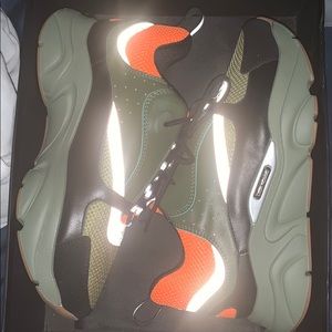 Dior B22 Sneaker Orange Khaki Size43 EU Size 10 US